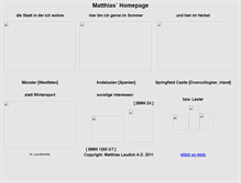 Tablet Screenshot of matthias-laudick.de